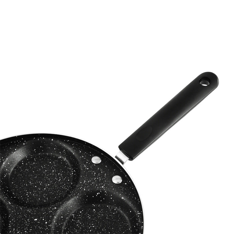 Fried egg pan, egg dumpling mold, non-stick pan, small frying pan, four-hole pan, household poached egg breakfast omelet