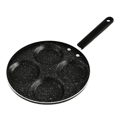 Fried egg pan, egg dumpling mold, non-stick pan, small frying pan, four-hole pan, household poached egg breakfast omelet