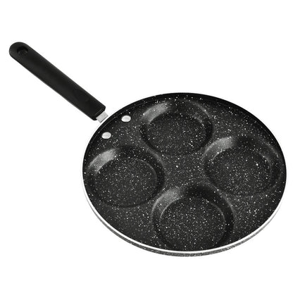 Fried egg pan, egg dumpling mold, non-stick pan, small frying pan, four-hole pan, household poached egg breakfast omelet
