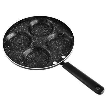 Fried egg pan, egg dumpling mold, non-stick pan, small frying pan, four-hole pan, household poached egg breakfast omelet