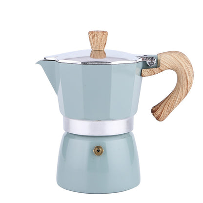 Seiko Moka pot high quality thick octagonal pot Italian coffee pot hand brewed coffee pot extraction coffee