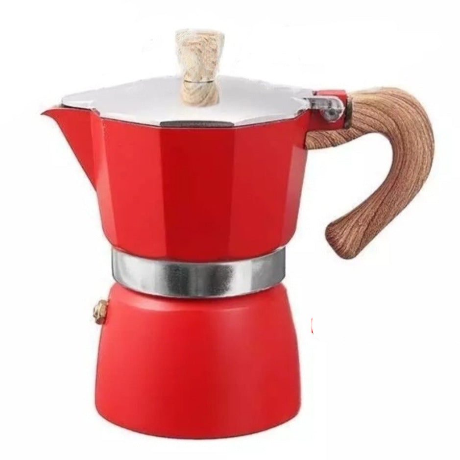 Seiko Moka pot high quality thick octagonal pot Italian coffee pot hand brewed coffee pot extraction coffee