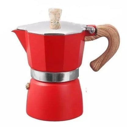 Seiko Moka pot high quality thick octagonal pot Italian coffee pot hand brewed coffee pot extraction coffee