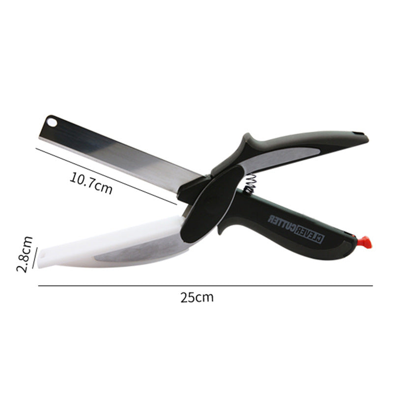 Multifunctional food scissors baby food scissors food supplement vegetable grinder crushing tool noodle scissors