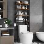 4/5-Tier Over-The-Toilet Storage Rack – Maximize Your Bathroom Space