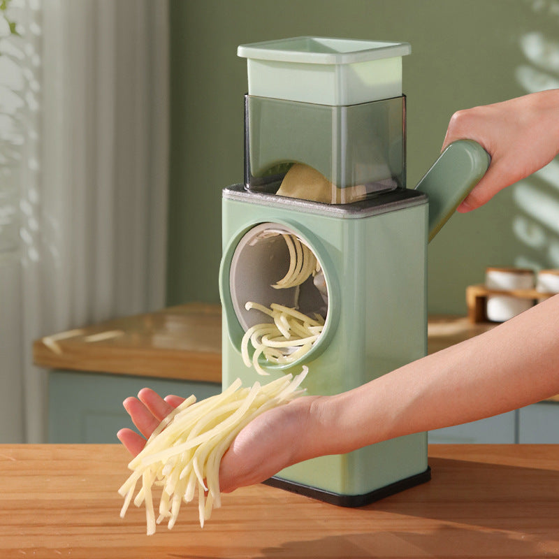 Keok storm vegetable cutting artifact household multi-function roller grater potato shredding shredder slicer