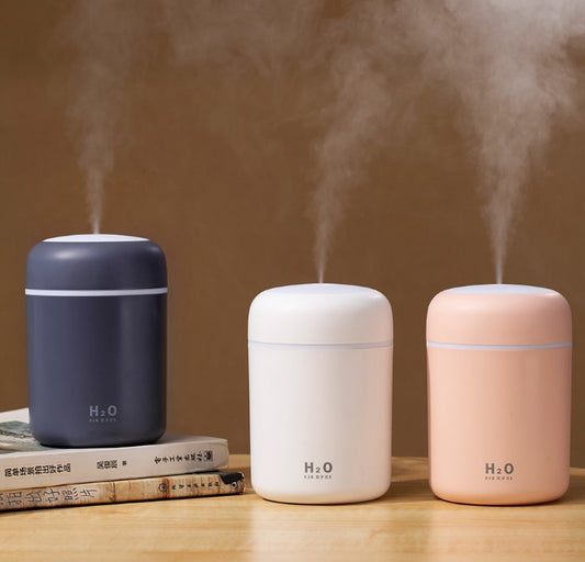 Colorful cup usb mini home bedroom office car table colorful led surface air spray marquee humidifier