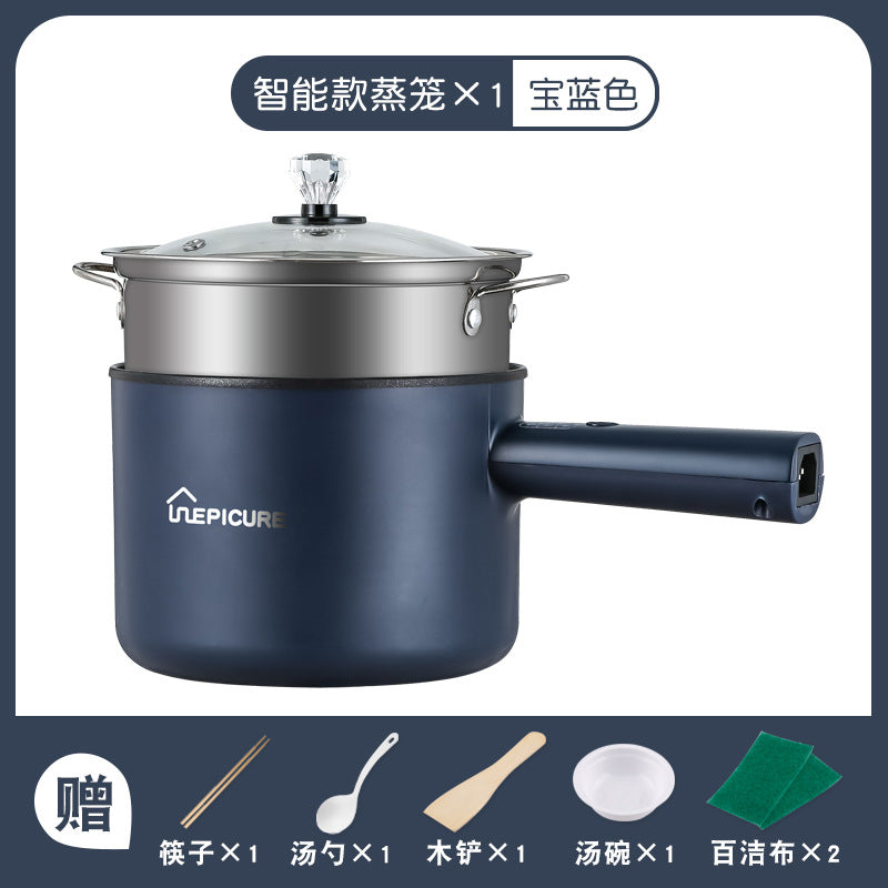 Electric cooking pot multi-functional electric heating pot student dormitory pot cooking mini electric pot non-stick rice cooker 110V US regulations