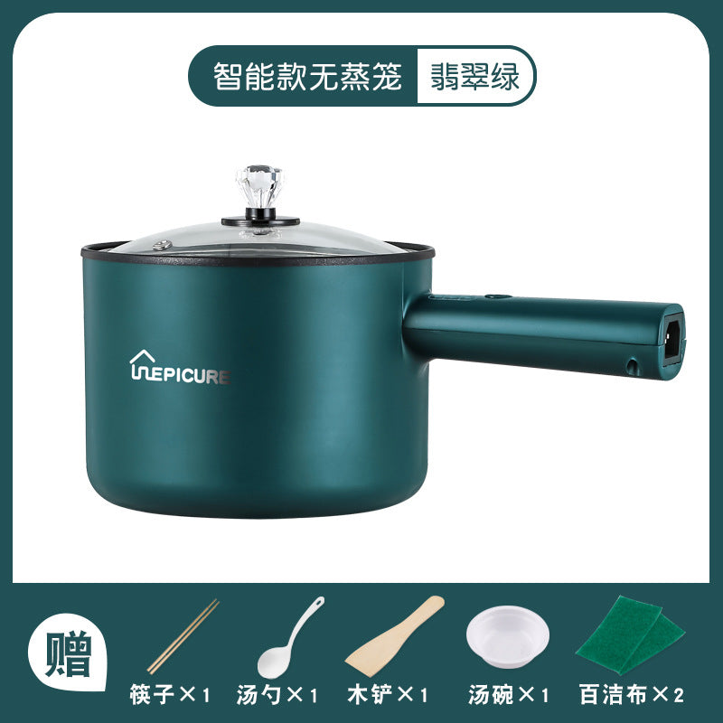 Electric cooking pot multi-functional electric heating pot student dormitory pot cooking mini electric pot non-stick rice cooker 110V US regulations