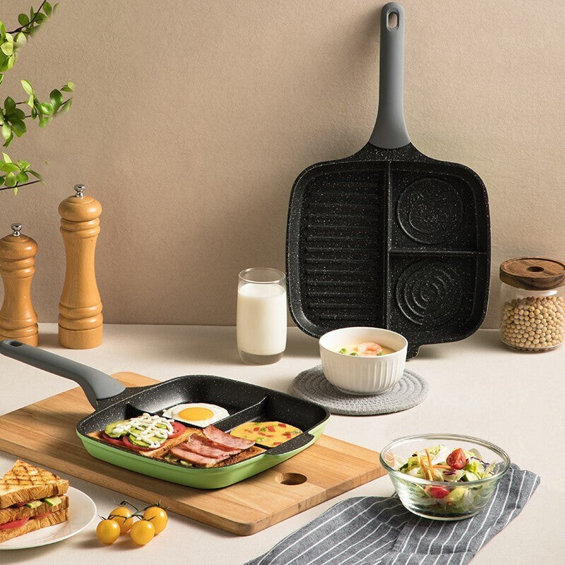 Cui Dahuang non-stick pan 26cm multifunctional breakfast artifact steak frying pan gift group purchase