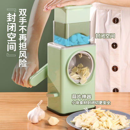 Keok storm vegetable cutting artifact household multi-function roller grater potato shredding shredder slicer