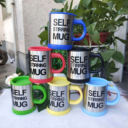 Portable electric coffee mixing cup, goat milk cup shaker cup, lazy automatic mixing cup can be printed with Logo gift cup
