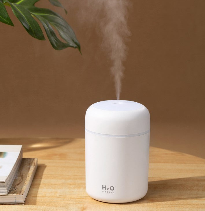 Colorful cup usb mini home bedroom office car table colorful led surface air spray marquee humidifier