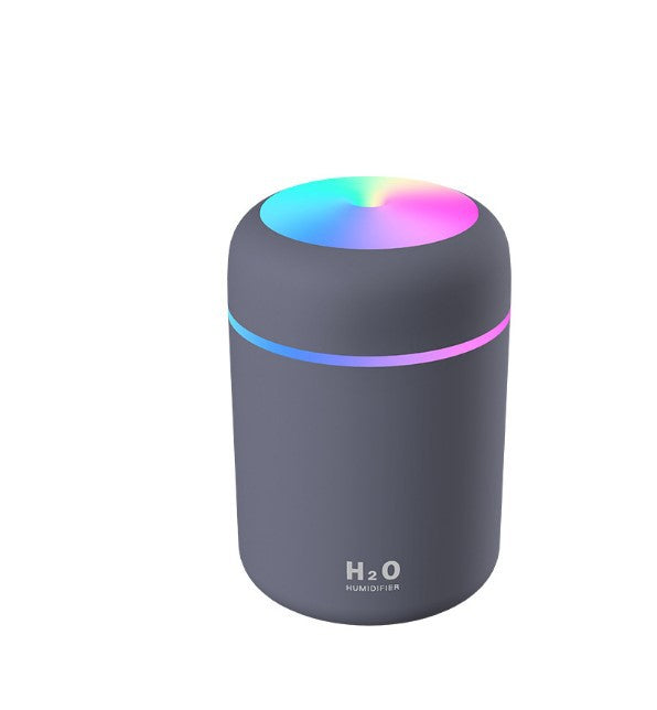 Colorful cup usb mini home bedroom office car table colorful led surface air spray marquee humidifier