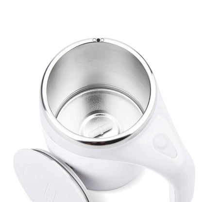 Automatic stirring cup stainless steel lazy magnetized cup automatic magnetic cup portable coffee cup printable mug
