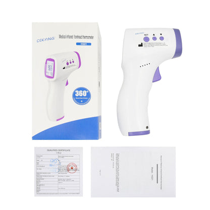 Foreign trade English forehead thermometer hand-held ear thermometer infrared automatic thermometer electronic thermometer three colors