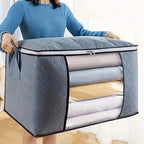 Extra Large Clothing & Quilt Storage Organizer Bag with Window
