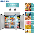 Commercial Reach in Fridge, 3 door 54 Cu.ft  Stainless Steel Commercial Reach in Solid door Upright refrigerator